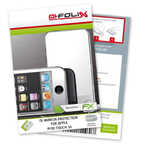 FoliX FX-Mirror Spiegel-Displayschutzfolie f&uuml;r Apple iPod touch G2
