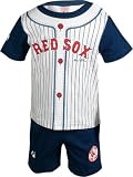 Boston Red Sox Toddler Boy Pinstriped Short Set Two Piece