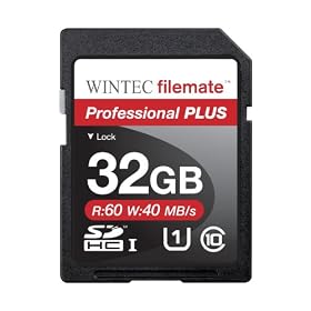 Filemate Wintec Filemate Professional Plus 32GB UHS-I U1 SDHC C10 Card (3FMSD32GBU1PI-R)