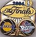 2004 NBA FINALS PIN Detroit Pistons Los Amgeles Lakers