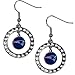 NFL New England Patriots Rhinestone Earrings