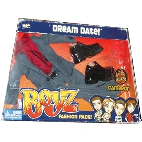 Bratz Boyz Dream Date Fashion Pack for Cameron with Stylin' Shirt, Jacket, Pair of Pants, Belt and... by Bratz