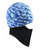 Seirus Innovation QC Swirl Balaclava, White/Sky, One Size ~ Seirus Innovation