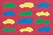 Lauri CARS 'N TRUCKS Crepe Rubber Puzzle 12 pcs Textured