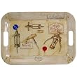 Wine Accessories 11 by 16 inch Melamine Tray French Design
