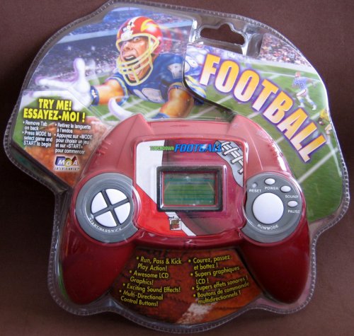 Childrens Toyshop  Toys : Deluxe Sports Games - Touchdown Football Hand Held Electronic Game