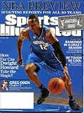 Sports Illustrated October 27 2008 Dwight Howard/Orlando Magic on Cover, Greg Odon/Portland Trailblazers, NBA Preview - Scouting Reports for All 30 Teams