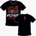 Hollywood Undead Rap Rock Band Sun Palms Adult Black T-Shirt