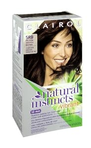 Clairol Natural Instincts Vibrant 5RB Medium Reddish Brown ...