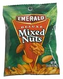 Emerald Nuts Deluxe Mixed Nuts, 2.5-Ounce Bags (Pack of 12)