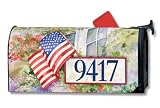 Mailwraps God Bless America MailWrap Mailbox Cover with Addressables - B001HJKOA4