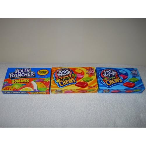 Jolly Rancher Variety Pack Original Fruit Chews, Gummies, and Tropical Fruit Chews