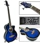 New Electric Acoustic Bass Guitar W/ Equalizer & Accessories