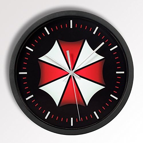 Classic video game Resident Evil 3D stereoscopic umbrella when the clock quartz wall clocks wall clock quiet