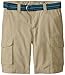 Nautica Little Boys' Classic Belted Cargo Short
