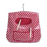 Red Polka Dot Peg Bag - Waterproof