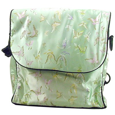 Green Butterfly Diaper Bag