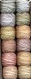 Valdani Perle Cotton Embroidery Thread Size 8 Muddy Monet Collection