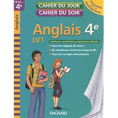 Anglais 4e LV1