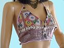 BELLYDANCE BANJARA TOP AUTHENTIC GYPSY CHOLI TRIBAL BRA M