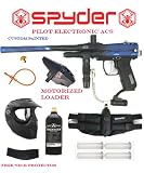 Spyder Pilot ACS Paintball Marker-CUSTOM PAINTED BLUE -Factory Refurbished like new!