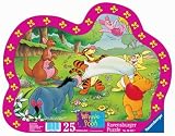 Disney Winnie the Pooh - Der H�pfspass, 25 Teile (Rahmenpuzzle) - 