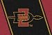 San Diego State Aztecs 3' 10" x 5' 4" Team Spirit Area Rug