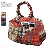 チェック柄ボストンBAG★