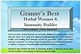 Granny's Best Herbal Wormer & Immunity Builder - A Natural Way to Build Animal Health with a Handcrafted Proprietary Blend of Herbs that Repel and Expel Internal Parasites and Build the Immune System 16 oz