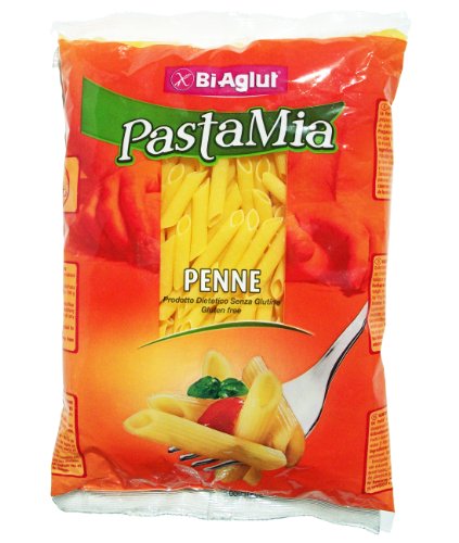 BiAglut Gluten-Free Penne Pasta, 17.6 Ounce Packages (Pack of 6)