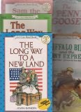 I Can Read Book Box Set of 5 History Level 3 Readers ; Buffalo Bill and the Pony Express, Sam the Minuteman, The Long Way Westward, The Long Way to a New Land, The 18 Penny Goose