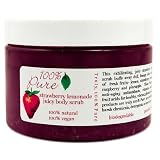 100% Pure Strawberry Lemonade Body Scrub - 13 oz