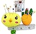 PeavyTailor Sewing Pincushion for Sewing Machine 2 pcs Needle Storage and Organizer - Chicken