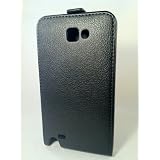 PROMOTION *** Pour SAMSUNG GALAXY NOTE N7000 *** Housse Etui Cuir, Coque de fixation rabattable **** de QUALITE LUXE VERITABLE ****par Access-Discount�