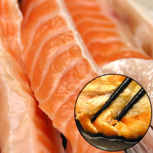 【２kg送料無料２１８０円】実は魚屋さんだけが食べてた一番旨いサーモン!!訳あり大トロ鮭ハラス切り落とし２ｋg