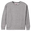 Boys' Hanes Solid Fleece Crew Heather - Grey