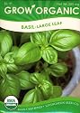 Livingston Seed Co. 7545 Basil - Organic Large Leaf Seed Packet