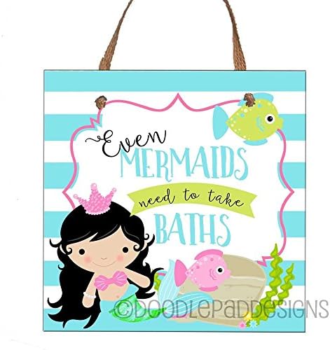 Mermaid Quote Wall Art