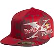 Fox Racing Red Bull X-Fighters Double X 210 Fitted Men's Flexfit Race Wear Hat - Red