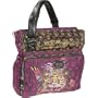 Ed Hardy Winston Diaper Bag Postino,Black,one size