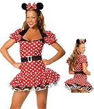 Miss Mouse - Womens Sexy Fairy Tale Costume Lingerie Outfits