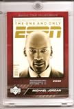 2005 /06 Upper Deck ESPN Michael Jordan "ESPN The Magazine Cover" Basketball Card - Mint Condition- Shipped In Protective Screwdown Case !