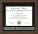 University of Texas Health Science Center at Houston (UTHSC-H) Diploma Frame