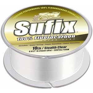 Sufix Fluorocarbon Fishing Lines (200 YD Spool)