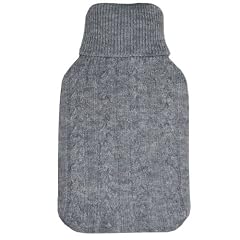 Hugo Frosch W�rmflasche Klassik 1,8 Ltr. mit Strickbezug grau