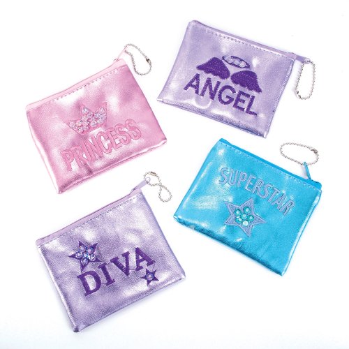 Girls Satin Coin Purse (1 dz)