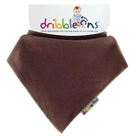 Dribble Ons Bright Colour Chocolate Brown