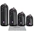 (4 Pack) Altura Photo Thick Protective Neoprene Pouch Set for DSLR Camera Lens (Canon, Nikon, Pentax, Sony, Olympus, Panasonic) - Includes: Small, Medium, Large and Extra Large Pouches