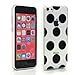 Bargain Bulk Pack of iPhone 5c Cases. Etui Le Bon (tm) case for iPhone 5C. Includes the following iPhone 5c cases. 1 x Clear iPhone 5c case, 1 x Multi colored Polka Dots iPhone 5c case, 1 x Black Polka Dots iPhone 5c case and 1 x White Polka Dots iPhone 5c case