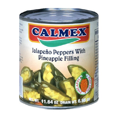 Calmex Stuffed Jalepe¿os with Pineapple, 11.64-Ounce Units (Pack of 12) by Calmex